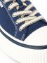 Ami Paris Canvas Lage Top 1980 Sneakers Blue - Thumbnail 9