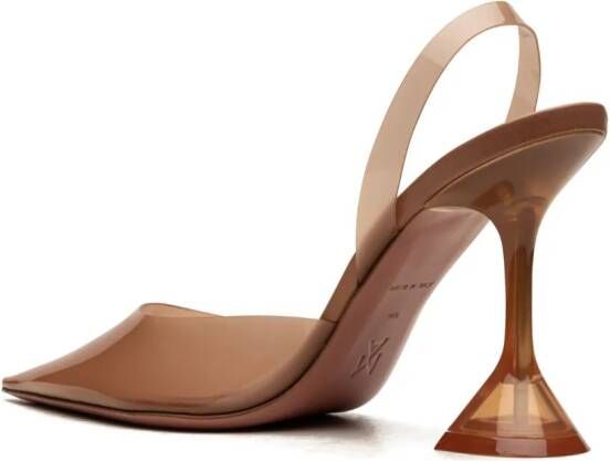 Amina Muaddi Holli slingback pumps Bruin