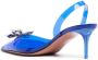 Amina Muaddi Rosie slingback pumps Blauw - Thumbnail 3