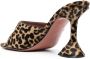 Amina Muaddi Sandalen met luipaardprint Beige - Thumbnail 3