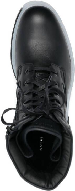 AMIRI Combat boots met logopatch Zwart