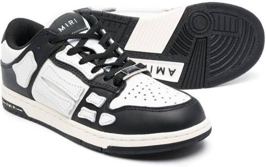 AMIRI KIDS Skel Top low-top sneakers Zwart