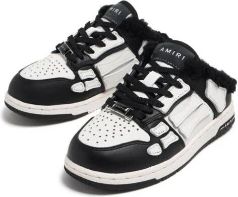 AMIRI KIDS Skel leren sneakers Zwart