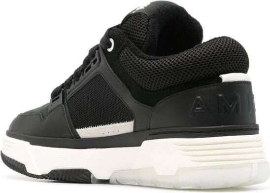 AMIRI MA-1 leren sneakers met vlakken Zwart