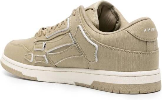 AMIRI Skel canvas sneakers Groen