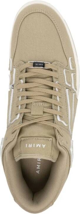 AMIRI Skel canvas sneakers Groen