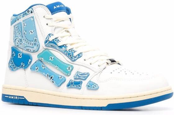 AMIRI Skel high-top sneakers Wit