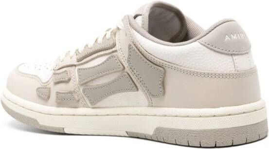AMIRI Skel leren sneakers Beige