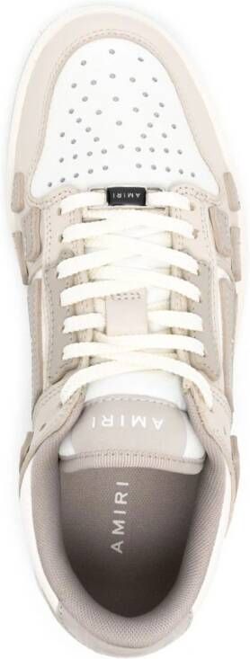AMIRI Skel leren sneakers Beige