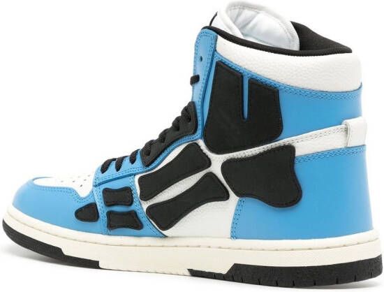 AMIRI Skel Top Hi leren sneakers Blauw