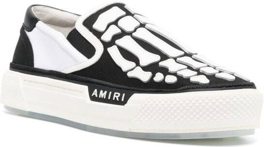 AMIRI Skel Toe slip-on sneakers Wit