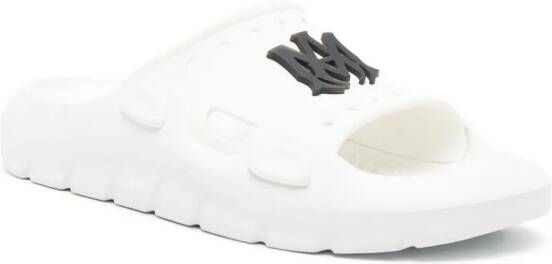 AMIRI Slippers met ronde neus Wit