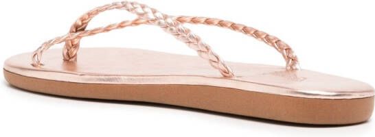 Ancient Greek Sandals Ioulla slippers met open neus Roze