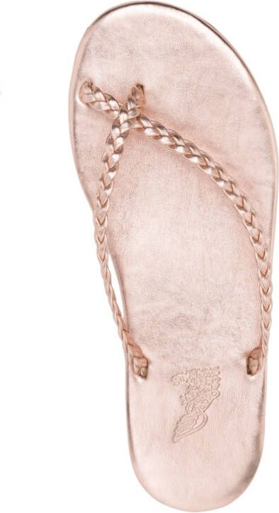 Ancient Greek Sandals Ioulla slippers met open neus Roze