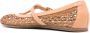 Ancient Greek Sandals Aerati raffia ballerina's Bruin - Thumbnail 3