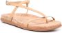 Ancient Greek Sandals Aimilia leren sandalen Beige - Thumbnail 2