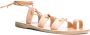 Ancient Greek Sandals Alcyone platte sandalen Beige - Thumbnail 2