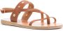 Ancient Greek Sandals Alethea Bee leren sandalen Bruin - Thumbnail 2