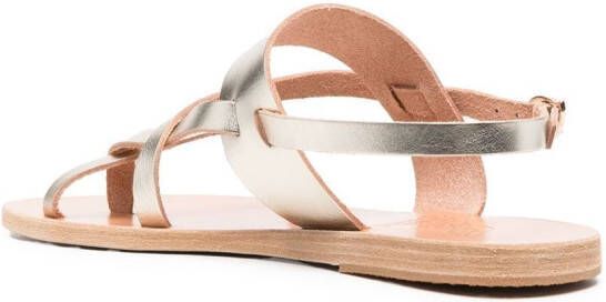 Ancient Greek Sandals Alethea sandalen met metallic-effect Goud