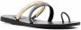 Ancient Greek Sandals Amythiti leren sandalen Zwart - Thumbnail 2
