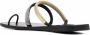 Ancient Greek Sandals Amythiti leren sandalen Zwart - Thumbnail 3