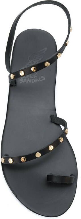 Ancient Greek Sandals Apli studded sandals Zwart