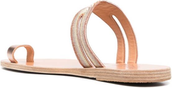 Ancient Greek Sandals Argos slippers Beige