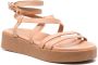 Ancient Greek Sandals Aristea sandalen met gesp Beige - Thumbnail 2