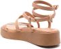 Ancient Greek Sandals Aristea sandalen met gesp Beige - Thumbnail 3