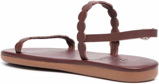 Ancient Greek Sandals Aroula leren sandalen Bruin