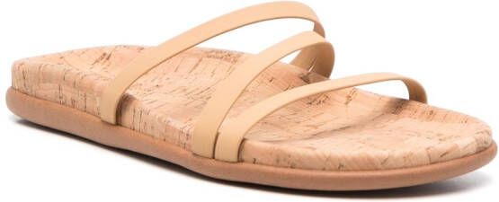 Ancient Greek Sandals Aspasia slip-on slippers Beige
