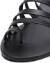 Ancient Greek Sandals Black Niki Leather Sandals Zwart - Thumbnail 5