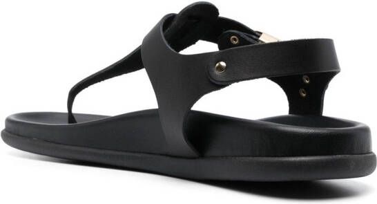 Ancient Greek Sandals Sandalen met gesp Zwart