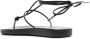 Ancient Greek Sandals Chordi leren sandalen Zwart - Thumbnail 3