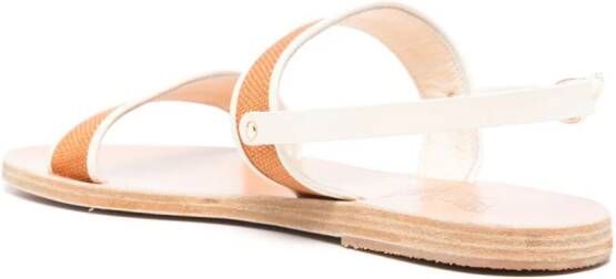 Ancient Greek Sandals Clio slingback sandalen Beige