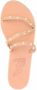 Ancient Greek Sandals Ekaterini leren sandalen Beige - Thumbnail 4