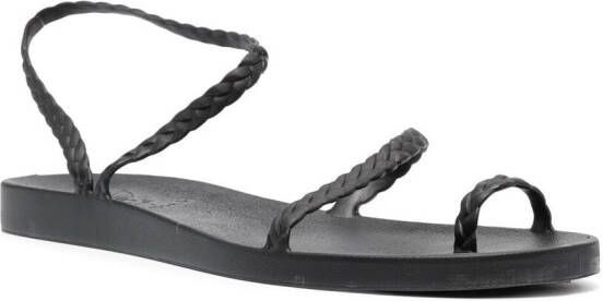 Ancient Greek Sandals Eleftheria jelly sandalen Zwart
