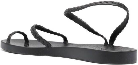 Ancient Greek Sandals Eleftheria jelly sandalen Zwart