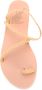 Ancient Greek Sandals Eleftheria sandalen Beige - Thumbnail 4