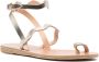 Ancient Greek Sandals Elounda leren sandalen Metallic - Thumbnail 2