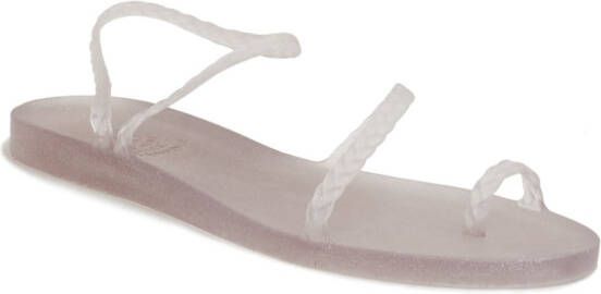 Ancient Greek Sandals Verfraaide sandalen Beige