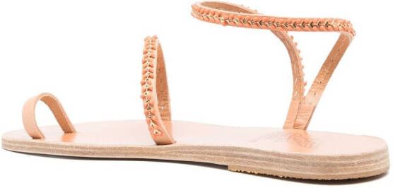 Ancient Greek Sandals Leren sandalen Beige