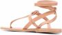 Ancient Greek Sandals Estia leren sandalen Beige - Thumbnail 3