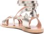 Ancient Greek Sandals Gladiator leren sandalen Goud - Thumbnail 3