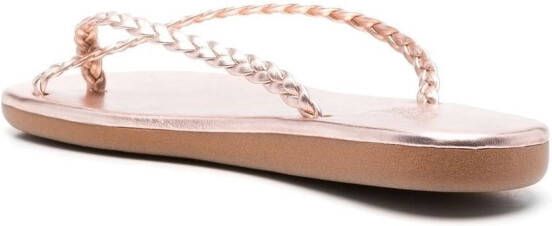 Ancient Greek Sandals Ioulia sandalen met gevlochten bandje Roze