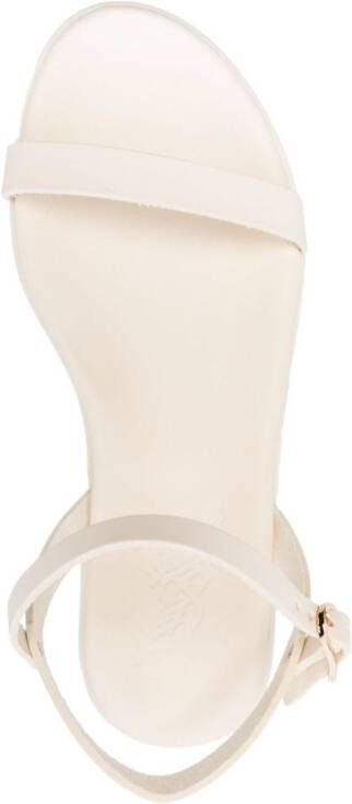 Ancient Greek Sandals Irida sandalen met gesp Beige
