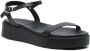 Ancient Greek Sandals Irida sandalen met gesp Zwart - Thumbnail 2