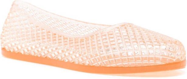 Ancient Greek Sandals Iro jelly ballerina's NUDE