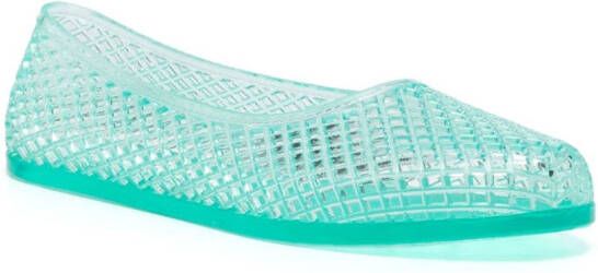 Ancient Greek Sandals Iro jelly ballerina's AQUA