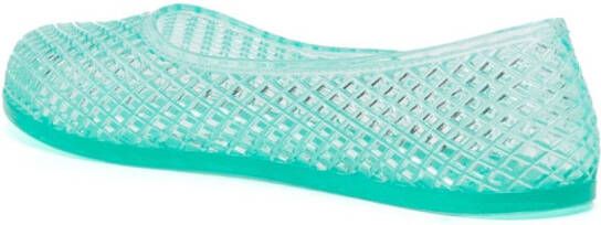 Ancient Greek Sandals Iro jelly ballerina's AQUA